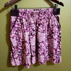 Purple paisley skirt - Reitmans size 9